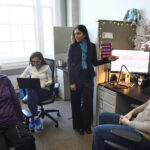 Sri Sarma in the NCSL Lab
