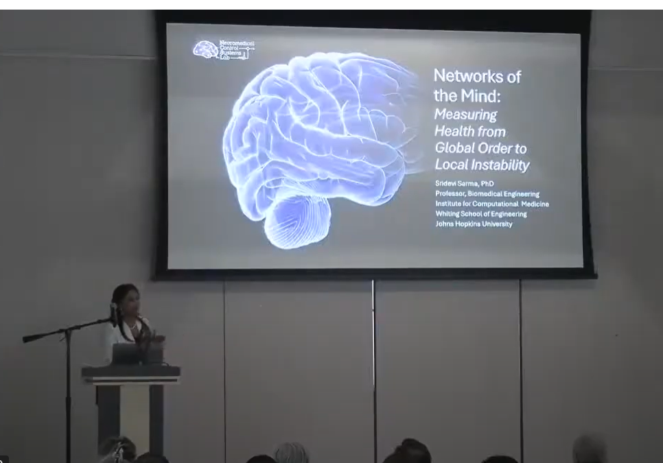 Sri Sarma delivers the Don P. Giddens Inaugural Professorial Lecture